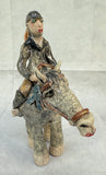 Pair of Whimsical Equestrian Figurines
