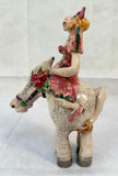 Pair of Whimsical Equestrian Figurines