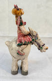 Pair of Whimsical Equestrian Figurines