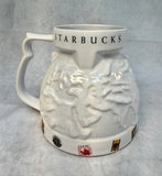 Starbucks World Globe Label 5” Travel Coffee Mug