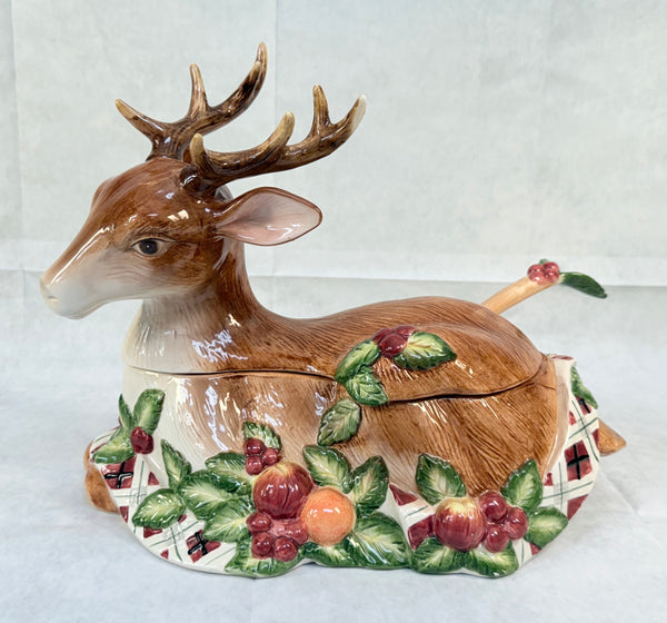 Noritake Royal Hunt Reindeer Tureen