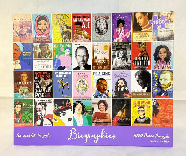 1000 Piece Biographies Puzzle
