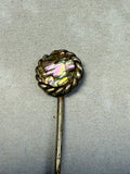 Vintage Alpaca & Taxco Mother of Pearl Cocktail Forks - Lot of 10