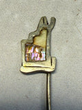 Vintage Alpaca & Taxco Mother of Pearl Cocktail Forks - Lot of 10