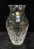 Cristal d'Arques 10" Crystal Bretagne Vase in Original Box