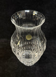 Cristal d'Arques 10" Crystal Bretagne Vase in Original Box