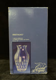 Cristal d'Arques 10" Crystal Bretagne Vase in Original Box