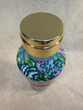 Lilly Pulitzer Aqua La Vista 25 oz. Stainless Steel Canteen
