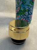 Lilly Pulitzer Aqua La Vista 25 oz. Stainless Steel Canteen
