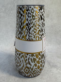 Lilly Pulitzer Gold Metallic Play Pattern 10 oz. Stainless Steel Champagne Flute