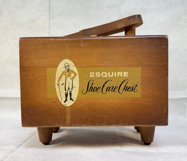 Vintage Esquire Shoe Care Chest
