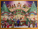 1000 Piece Christkindlmarkt Puzzle by Vermont Christmas Co. - Certified Complete!