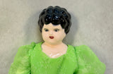 20" Porcelain Doll with New Body Clothes