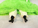 20" Porcelain Doll with New Body Clothes