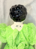 20" Porcelain Doll with New Body Clothes