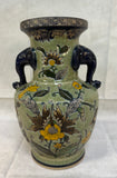 Formaities by Baum Bros. Vase with Elephant Head Handles
