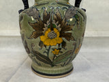 Formaities by Baum Bros. Vase with Elephant Head Handles