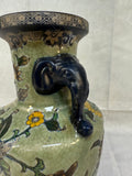 Formaities by Baum Bros. Vase with Elephant Head Handles