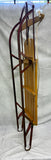 Vintage Paris Champion Fastback Wood Metal Sled Model 650