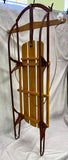 Vintage Paris Champion Fastback Wood Metal Sled Model 650