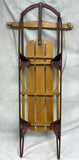 Vintage Paris Champion Fastback Wood Metal Sled Model 650
