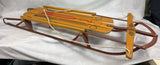 Vintage Paris Champion Fastback Wood Metal Sled Model 650