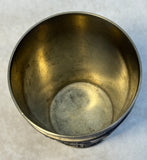 Feinzinn Embossed Pewter Cup