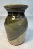 Two-Tone Glazed Stoneware Vase