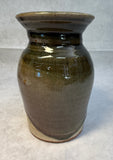 Two-Tone Glazed Stoneware Vase
