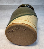 Two-Tone Glazed Stoneware Vase