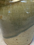 Two-Tone Glazed Stoneware Vase