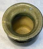 Two-Tone Glazed Stoneware Vase