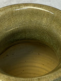 Two-Tone Glazed Stoneware Vase