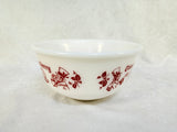 Vintage Hazel Atlas Tom and Jerry Punch Bowl and 5 Cups