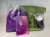 Teslang Aerial Yoga Trapeze, Purple, 5M x 2.8M in Green Bag - Brand New!