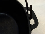 No. 10 Cast Iron 12 5/8" Dutch Oven Camp Pot