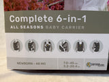 LilleBaby Complete 6-in-1 Baby Carrier, Stone - New in Open Box