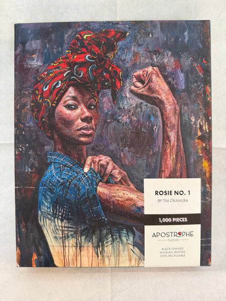 1000 Piece Rosie No. 1 by Tim Okamura Puzzle - Certified Complete!