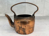Vintage Souza Noschese Brazilian Copper-plated Tea Kettle