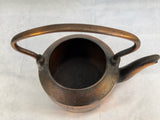Vintage Souza Noschese Brazilian Copper-plated Tea Kettle