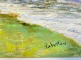 Hoh River, Olympic National Park 10.5" x 7" Original Pastel Art by Bob Palmerton