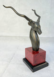 Mid-Century Impala Statuette