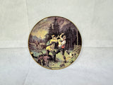Four Collectible German Rural Life Plates