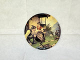 Four Collectible German Rural Life Plates