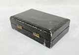 Vintage Boxed Pair of Silver Plated Baby Food Pushers