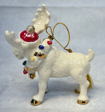 Lenox 2003 Holiday Moosechief Ornament w/ Box & COA