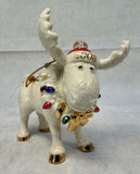 Lenox 2003 Holiday Moosechief Ornament w/ Box & COA