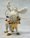 Lenox 2003 Holiday Moosechief Ornament w/ Box & COA