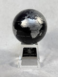 Mova Classic 4.5" Self-Rotating World Globe with Crystal Base - Brand New!