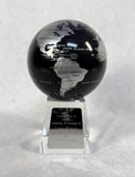 Mova Classic 4.5" Self-Rotating World Globe with Crystal Base - Brand New!